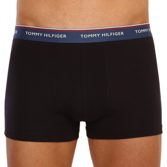 3PACK Boxers para homem Tommy Hilfiger azul escuro (UM0UM01642 0S7)