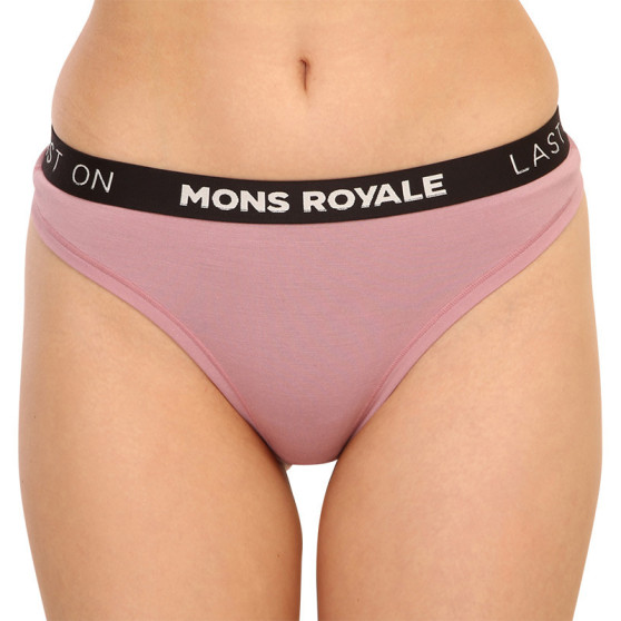 Tanga para mulher Mons Royale merino rosa (100311-1015-393)