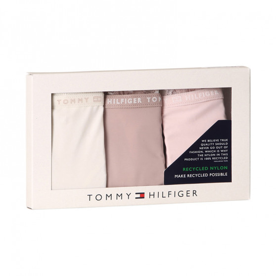 3PACK Tanga para mulher Tommy Hilfiger multicolorido (UW0UW02824 0XY)