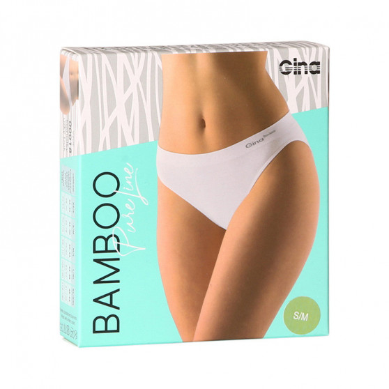 Cuecas de bambu para mulher Gina verde (00018)