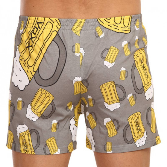 Boxers para homem VoXX cinzento (Karlos - pivo velké)