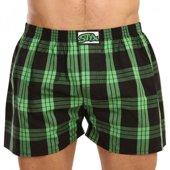 5PACK Boxers para homem Styx borracha clássica multi-coloured (A91113141519)