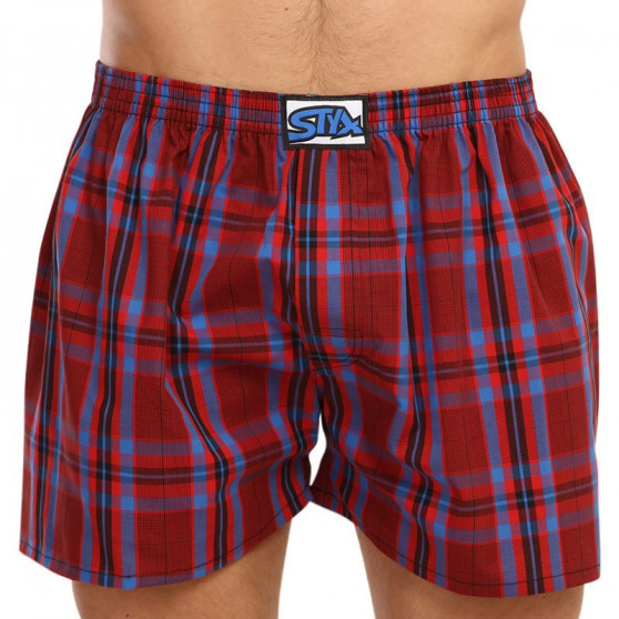 3PACK Boxers para homem Styx borracha clássica multi-coloured (A9111620)