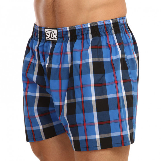 3PACK Boxers para homem Styx borracha clássica multi-coloured (A9111620)