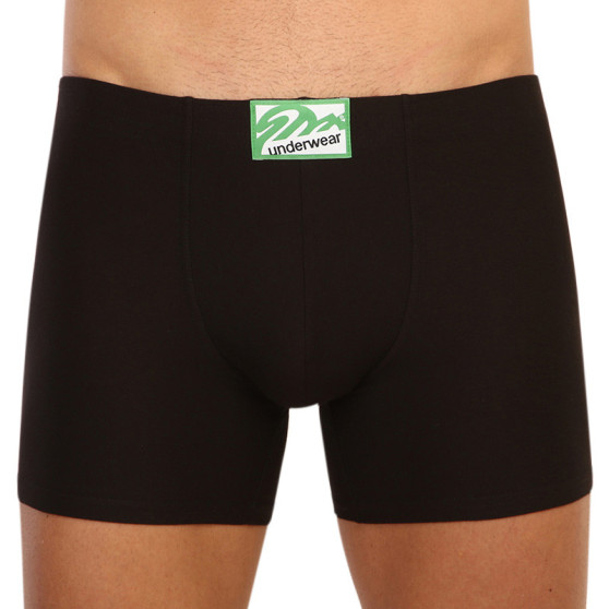 Boxers para homem Styx longo elástico clássico preto (F962)