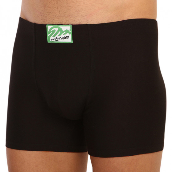 Boxers para homem Styx longo elástico clássico preto (F962)