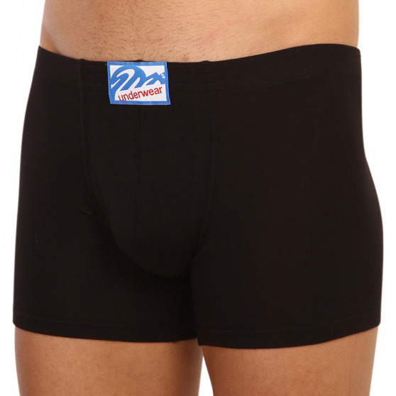 Boxers para homem Styx longo elástico clássico preto (F961)