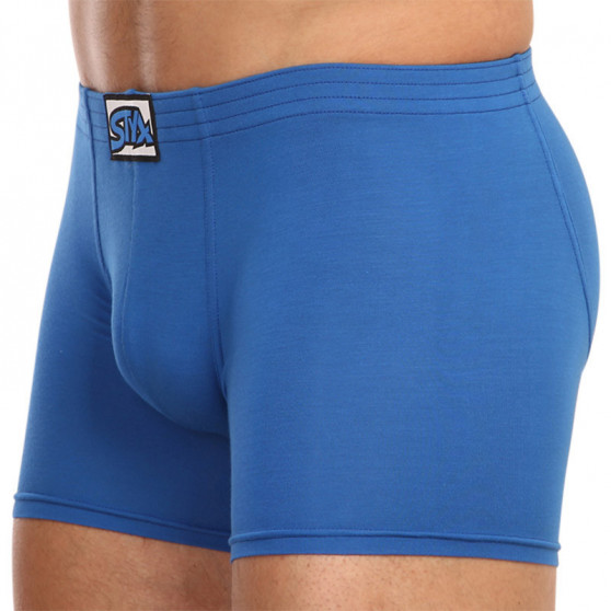 3PACK Boxers para homem Styx longo elástico clássico multi-colorido (F9606769)