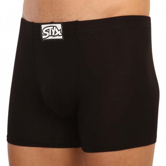 3PACK Boxers para homem Styx longo elástico clássico multi-colorido (F9606769)