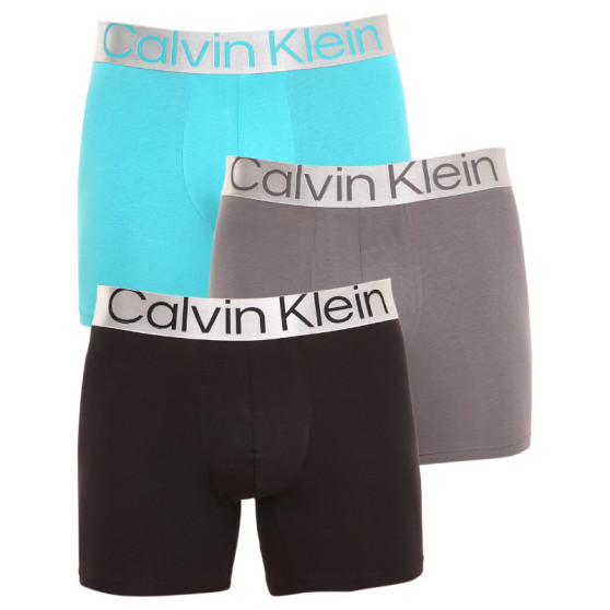 3PACK Boxers para homem Calvin Klein multicolorido (NB3131A-13C)