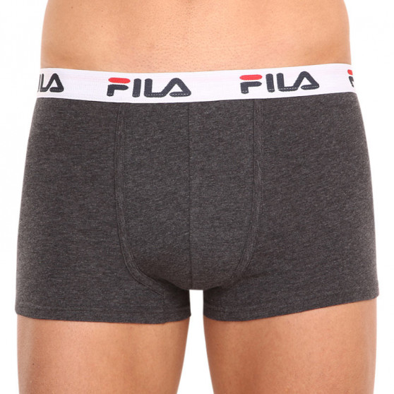 2PACK Boxers para homem Fila cinzento (FU5016/2-248)