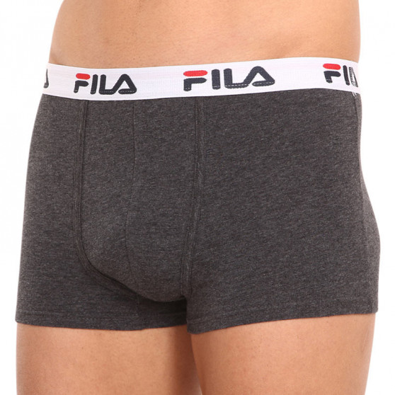 2PACK Boxers para homem Fila cinzento (FU5016/2-248)