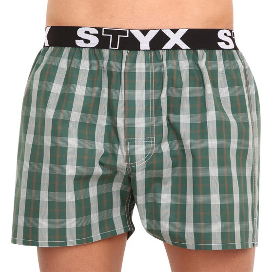 Boxers para homem Styx desporto elástico multicolorido (B114)