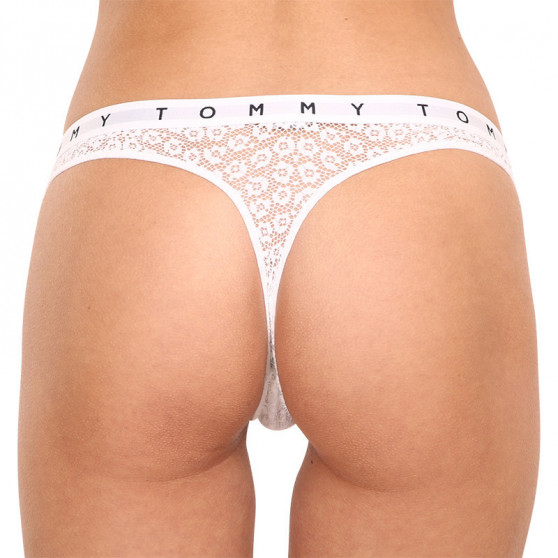 3PACK Tanga para mulher Tommy Hilfiger multicolorido (UW0UW02524 0X0)