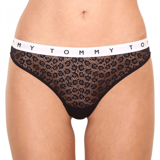 3PACK Tanga para mulher Tommy Hilfiger multicolorido (UW0UW02524 0X0)