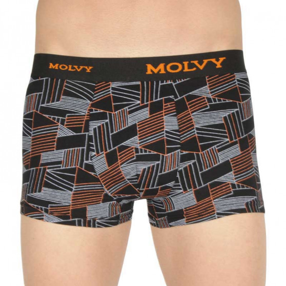 2PACK Boxers para homem Molvy multicolorido (2MP-2637-BEU)