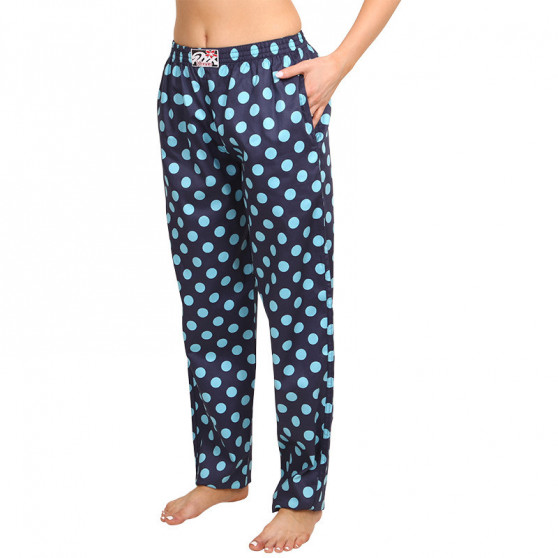 Calças de dormir para mulher Styx polka dots (DKD1053)