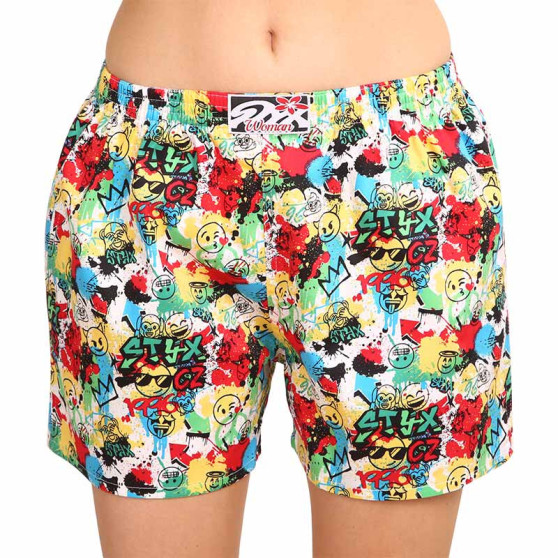 Boxers de dormir para mulher Styx emoji (DTD954)