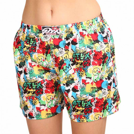 Boxers de dormir para mulher Styx emoji (DTD954)