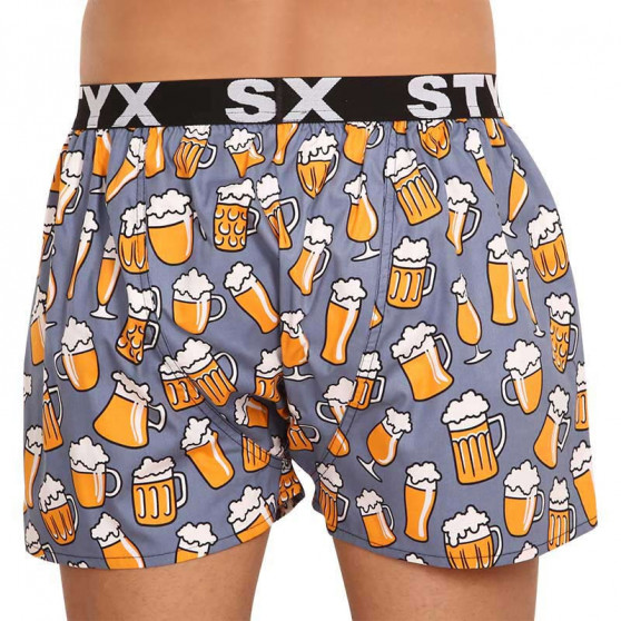 Boxers para homem Styx arte desportiva cerveja de borracha (B1357)