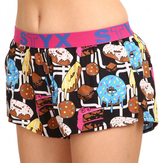 Boxers para mulher Styx arte desportiva rebuçados de borracha (T1252)