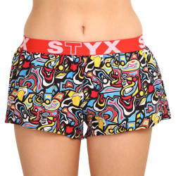 Boxers para mulher Styx arte desportiva esboço de borracha (T1254)