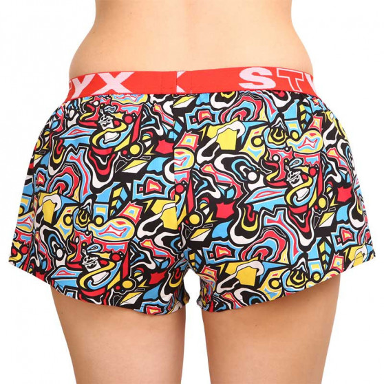 Boxers para mulher Styx arte desportiva esboço de borracha (T1254)