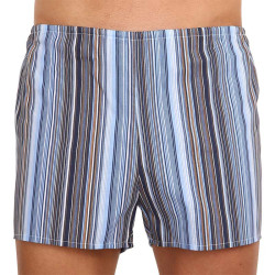 Boxers clássicos para homem Foltýn azul com riscas