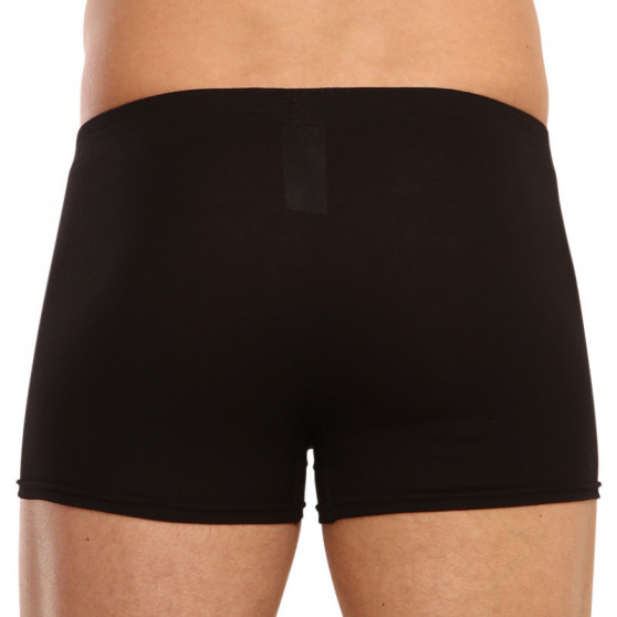 3PACK Boxers para homem Styx borracha clássica preto (Q9606060)