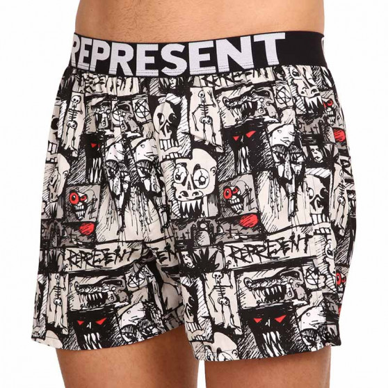 Boxers para homem Represent exclusivo Mike Freaks