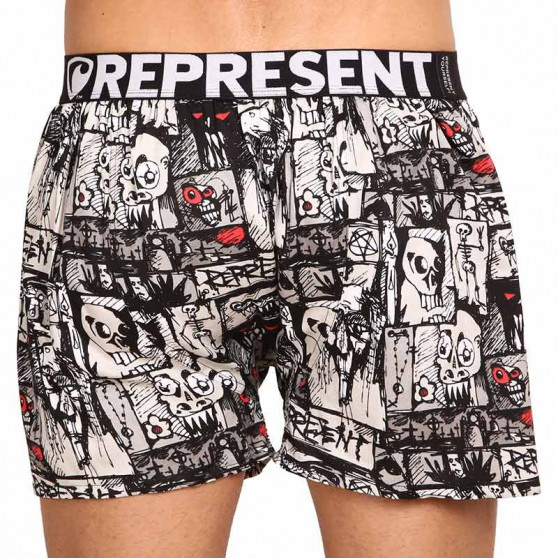 Boxers para homem Represent exclusivo Mike Freaks