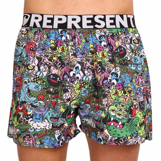 Boxers para homem Represent exclusivo Mike Monsters