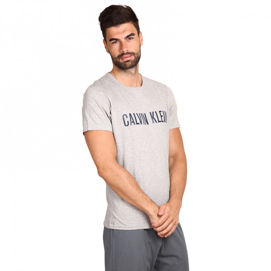 T-shirt para homem Calvin Klein cinzento (NM1959E-1NN)