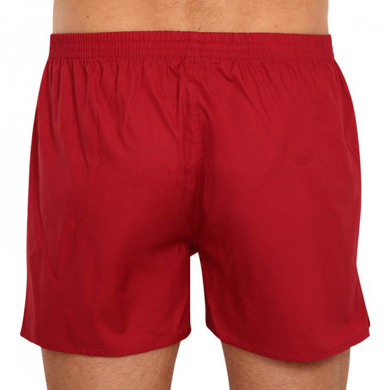 Boxers para homem Dedoles vermelho borgonha (D-M-UN-LB-B-C-1174)