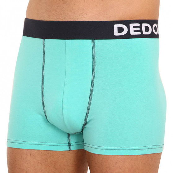 Boxers para homem Dedoles turquesa claro (D-M-UN-T-B-C-1617)