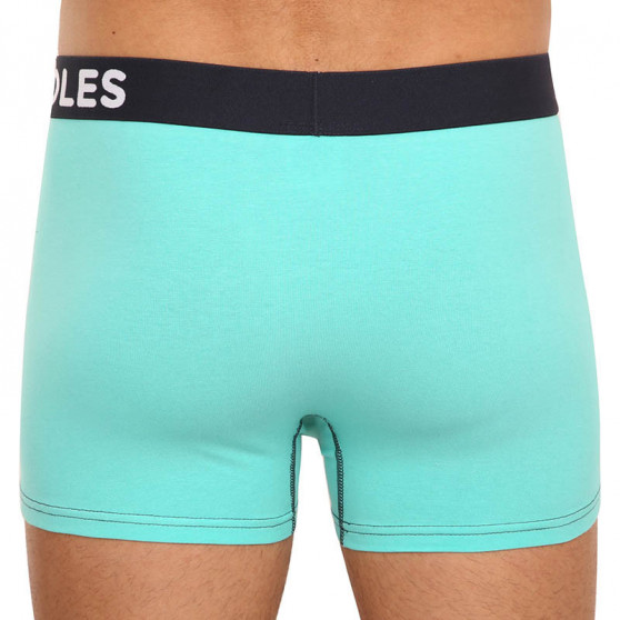 Boxers para homem Dedoles turquesa claro (D-M-UN-T-B-C-1617)