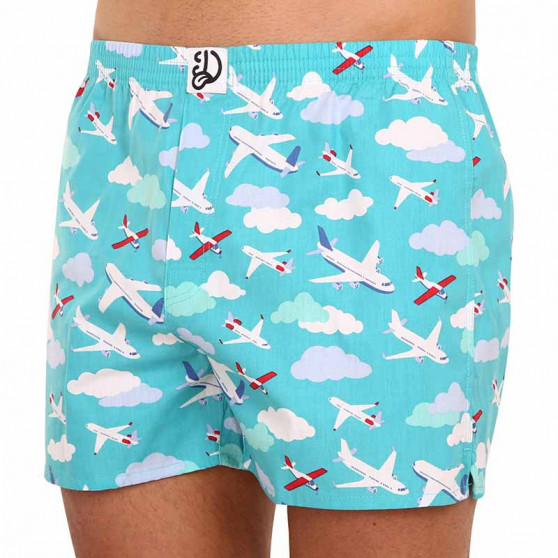 Boxers alegres para homem Dedoles Aviões e nuvens (GMLB159)