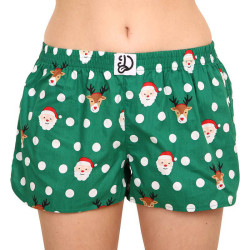 Boxers alegres para mulher Dedoles Pai Natal e Rudolf (DWLB002)