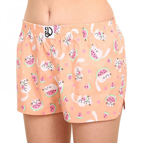 Boxers alegres para mulher Dedoles Gato com melancia (DWLB183)