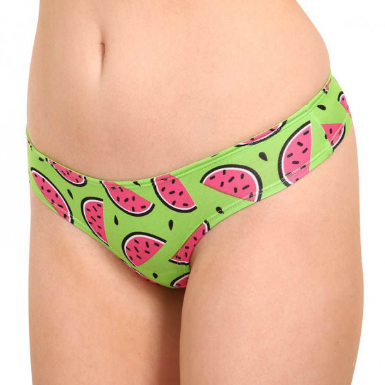 Cuecas brasileiras alegres para mulher Dedoles Juicy melon (D-W-UN-BL-C-C-1317)