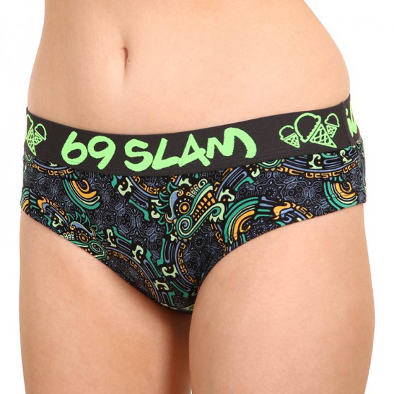 Cuecas para mulher 69SLAM bambu mayan dragon (GWBMDG-BB)