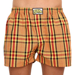 Boxers para homem Styx clássico de borracha superdimensionado multicolorido (E921)