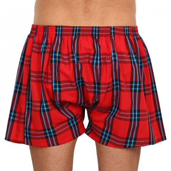 Boxers para homem Styx clássico de borracha superdimensionado multicolorido (E923)