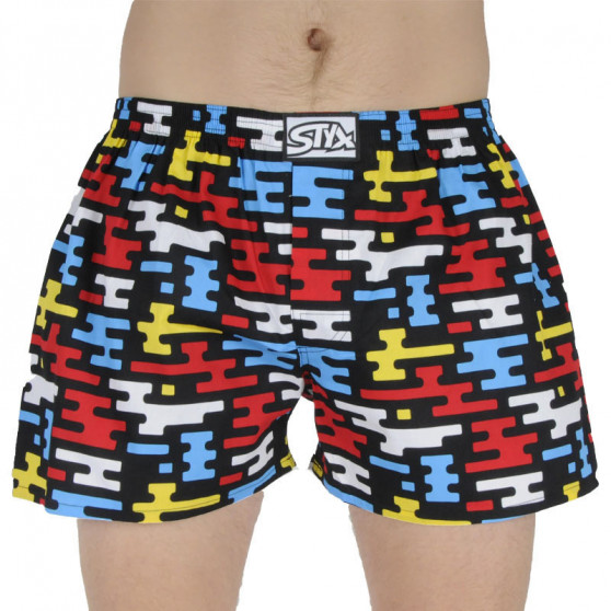 3PACK Boxers para homem Styx arte clássico borracha tamanho grande (E11545657)