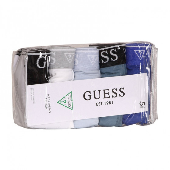 5PACK Boxers para homem Guess multicolorido (U94G16K6YW1-F7ML)