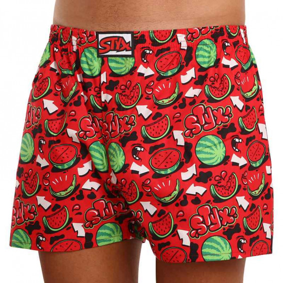 Boxers para homem Styx arte clássica melões de borracha (A1459)