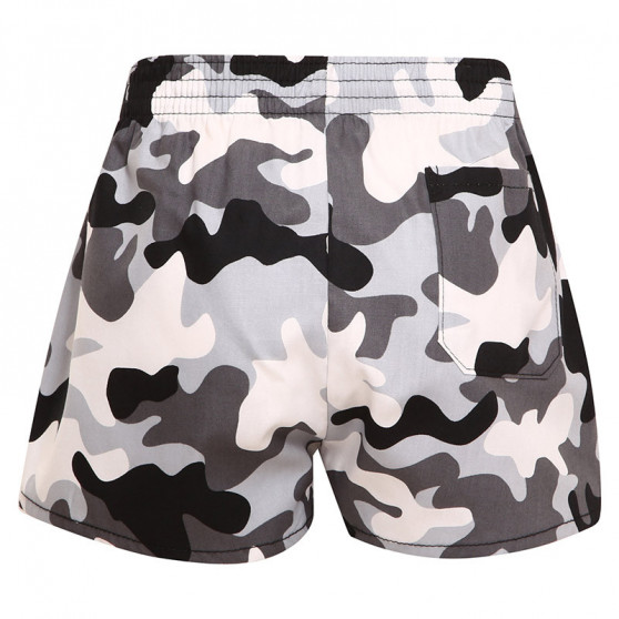 Boxers para crianças Styx arte clássica borracha camouflage (J1457)