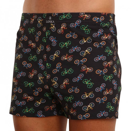 Boxers para homem Lonka multicolorido (Karlos - bike/black)