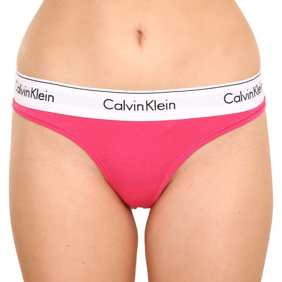 Tanga para mulher Calvin Klein rosa (F3786E-VGY)