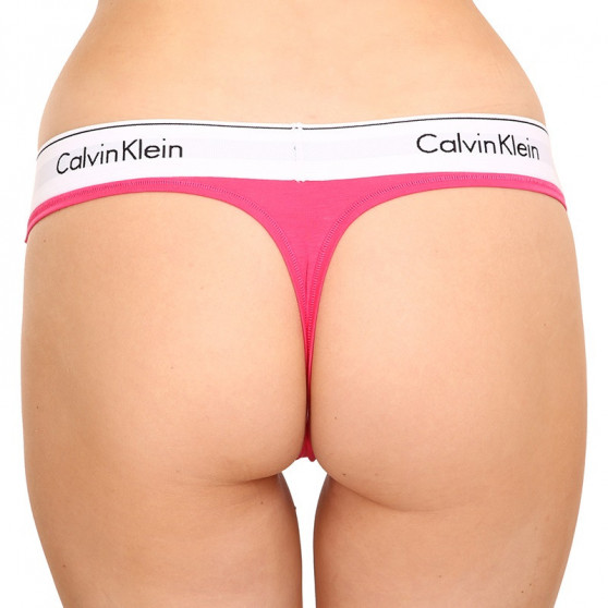 Tanga para mulher Calvin Klein rosa (F3786E-VGY)